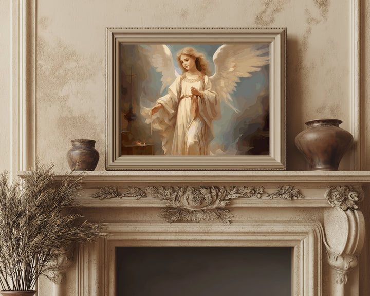Guardian Angel Wall Art - Christian Spiritual Decor (Digital Download)